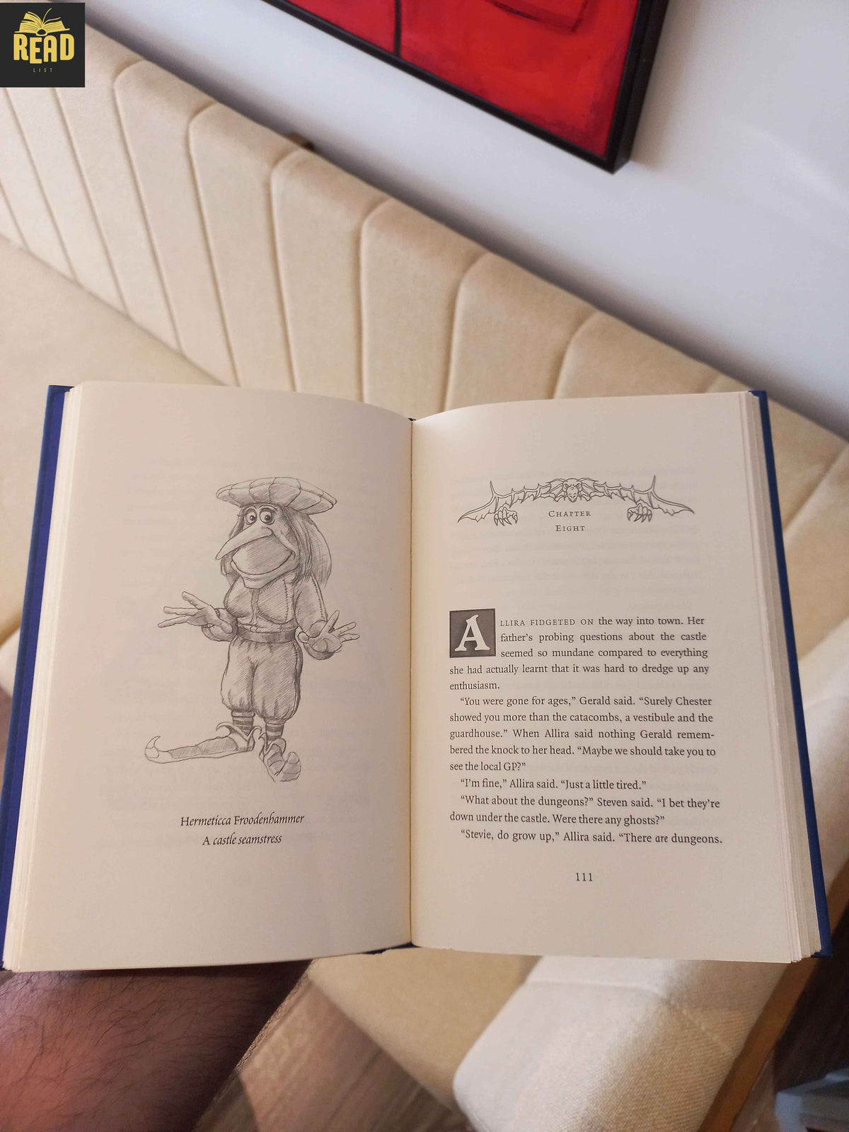 Inside pages of The World of Grrym Allira's Gift Book 1 by Paul Collins