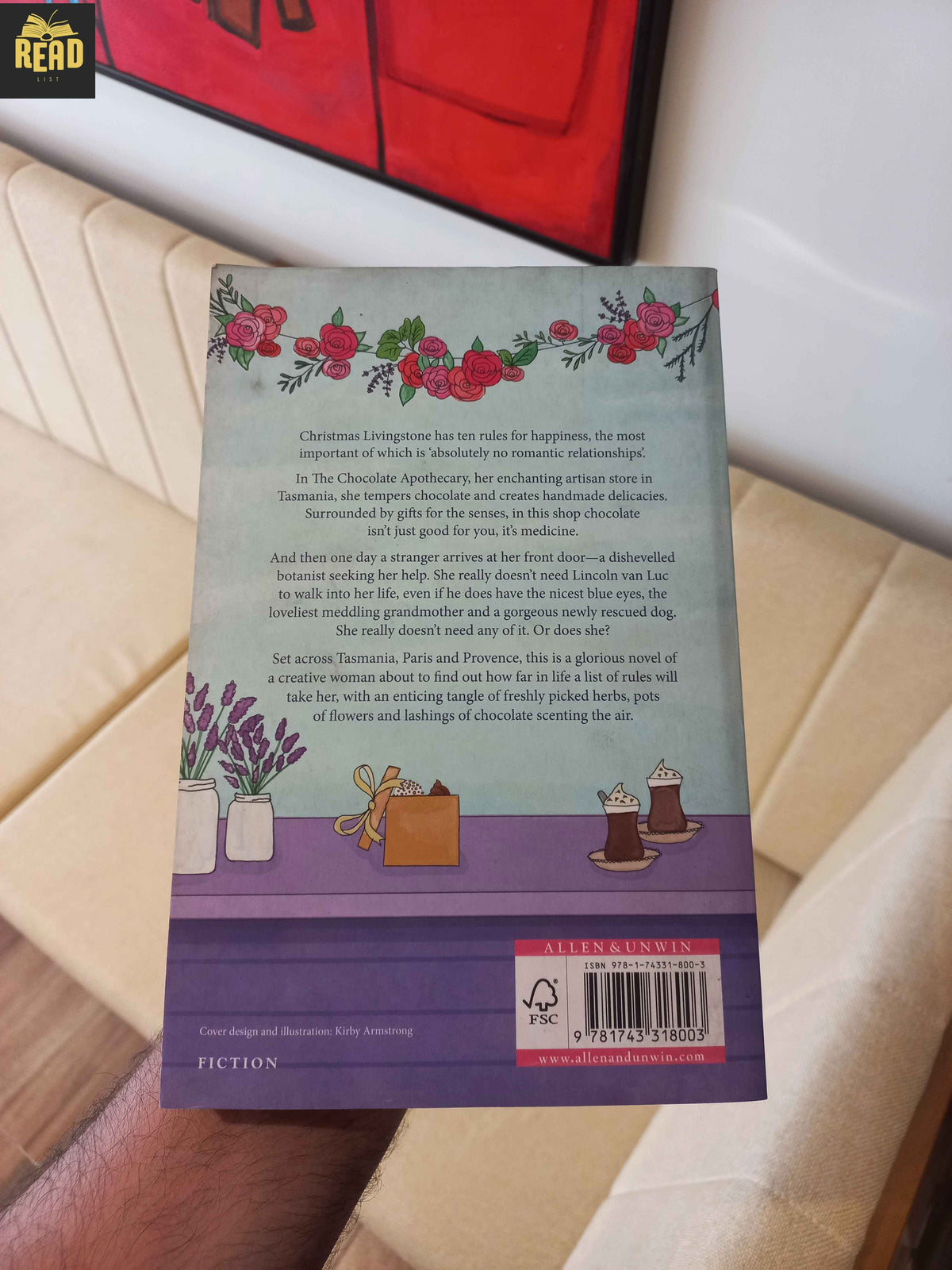 The Chocolate Promise by Josephine Moon back cover