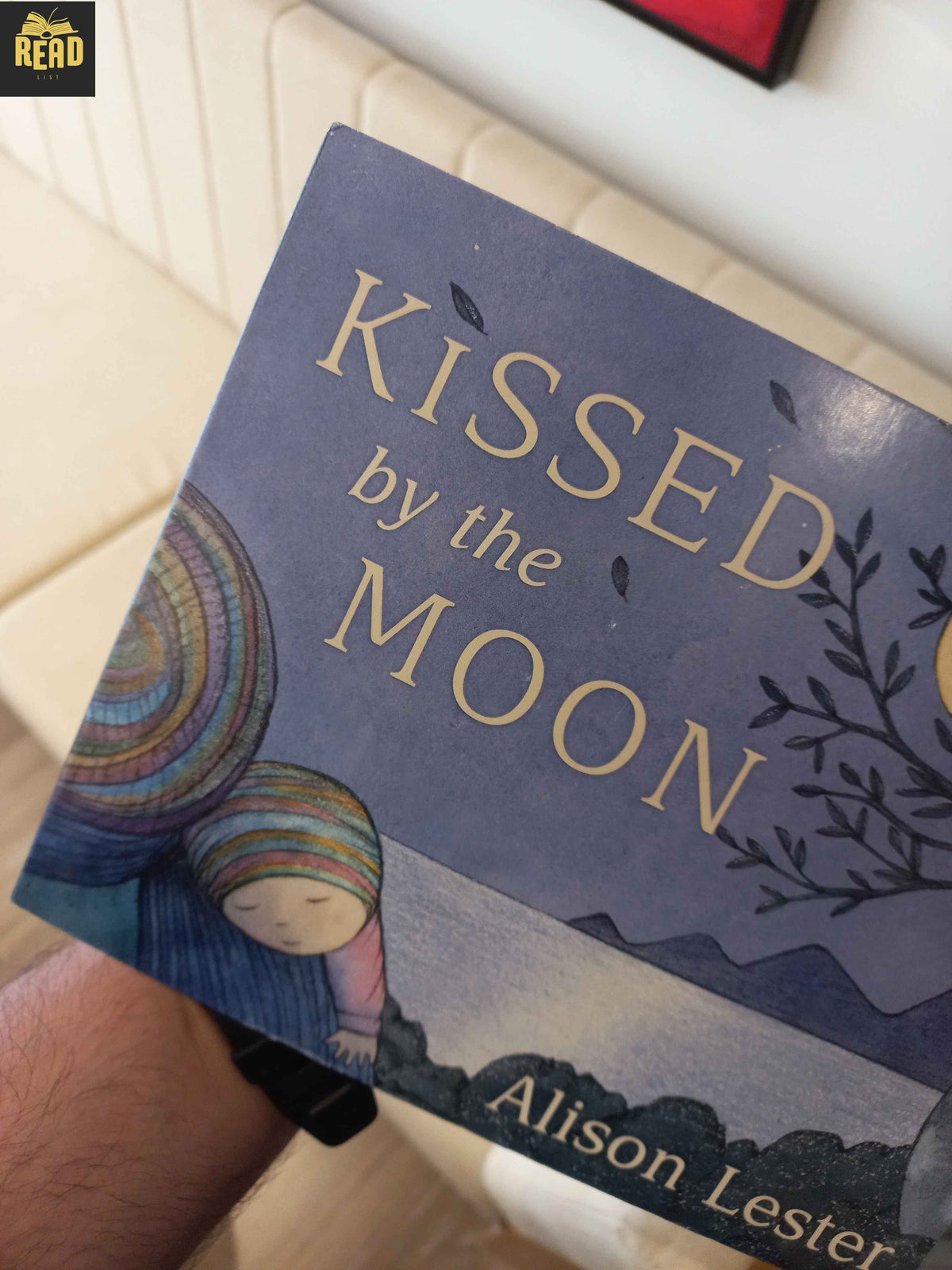 Kissed by the Moon by Alison Lester front cover