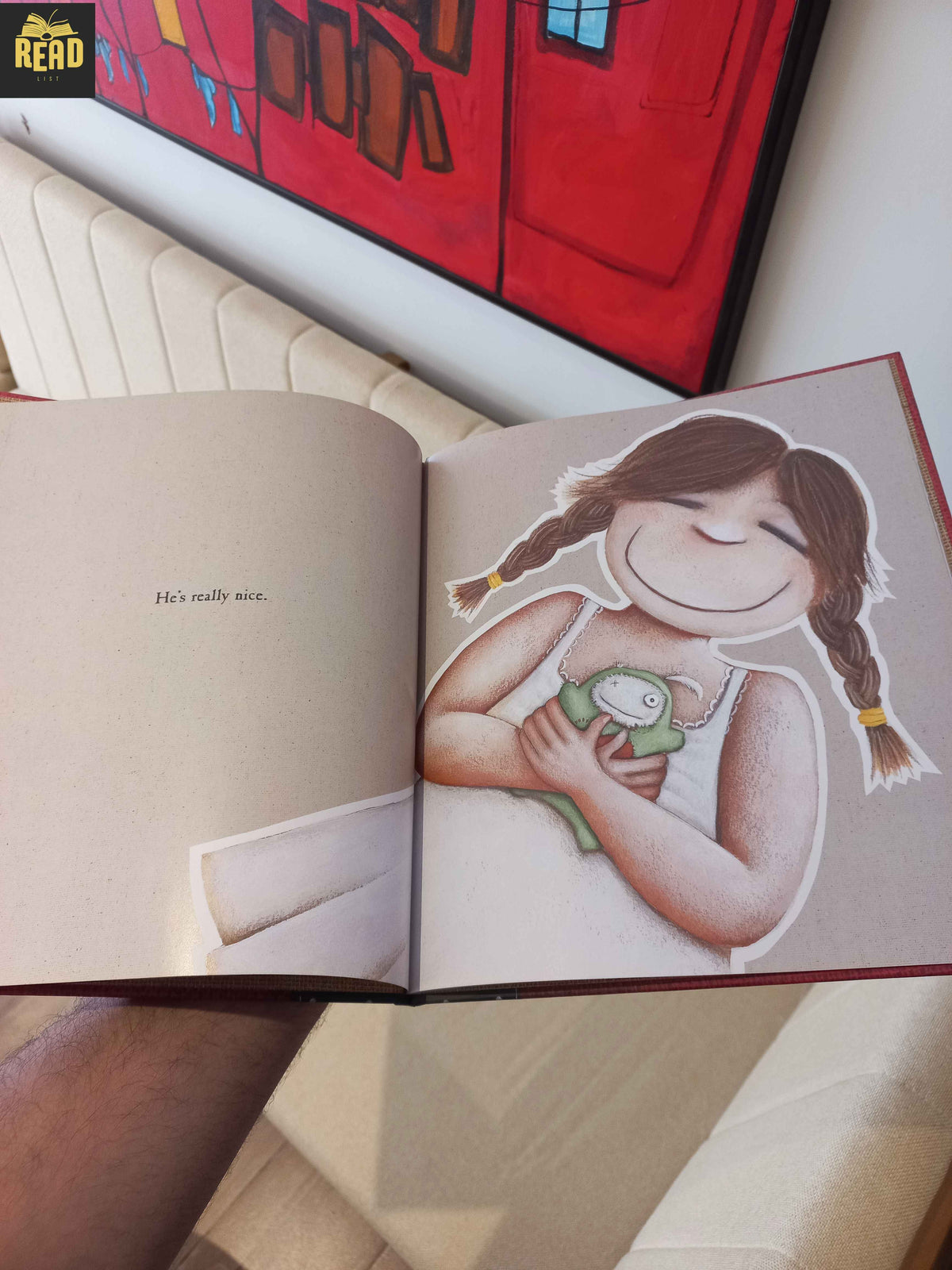 Inside pages of Guff by Aaron Blabey