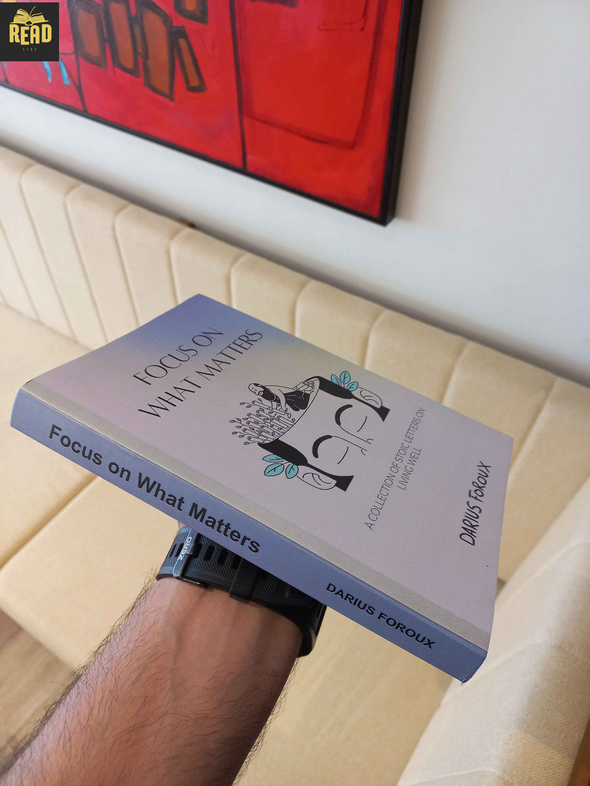 Focus on What Matters by Darius Foroux book spine