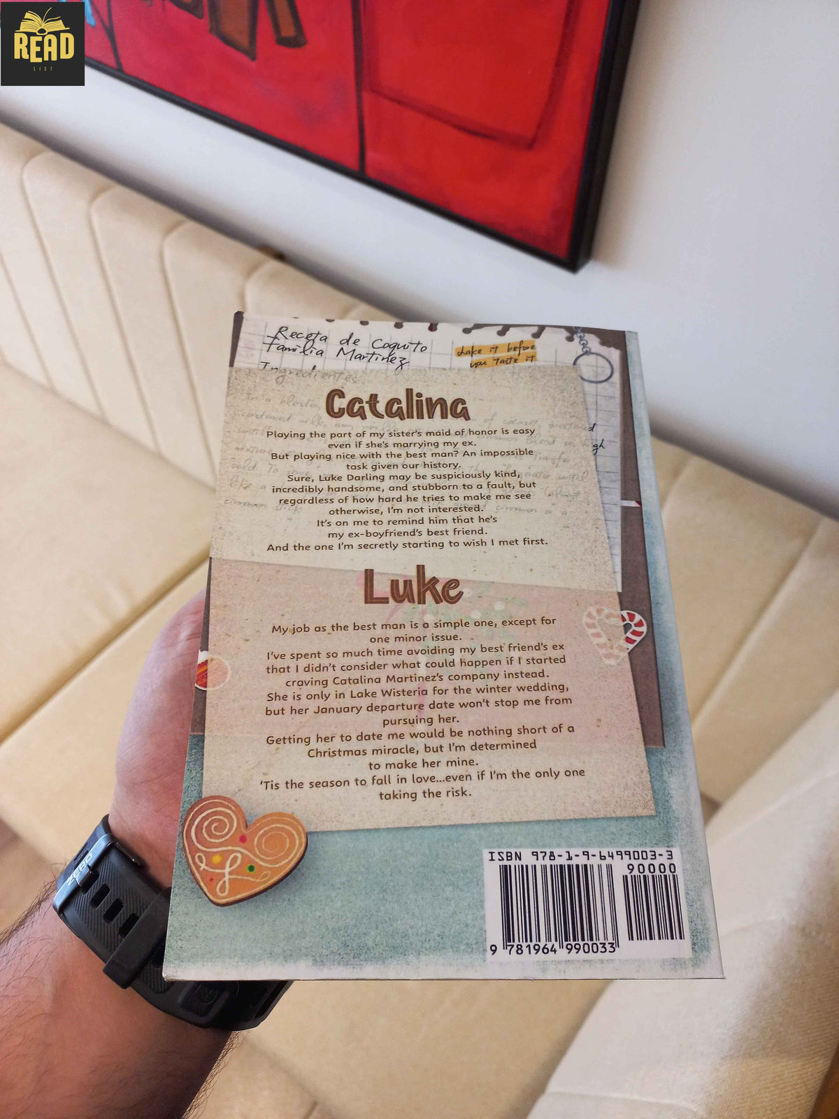 My December Darling by Lauren Asher back cover