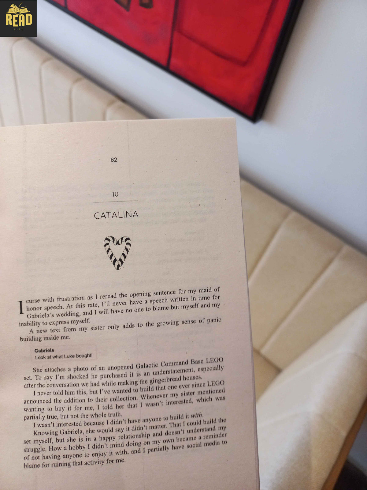 Inside pages of My December Darling by Lauren Asher