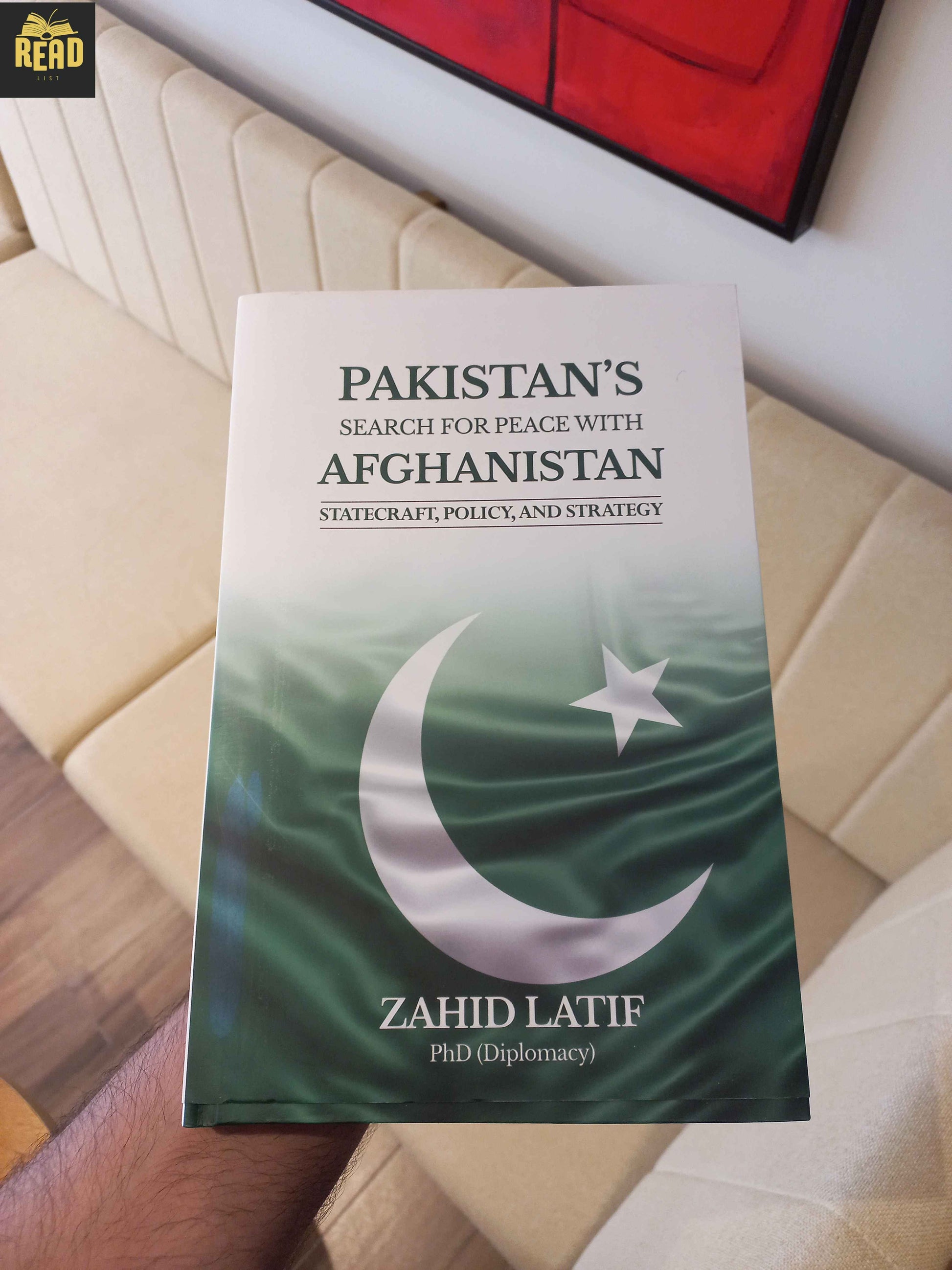 Pakistan's Search for Peace with Afghanistan by Dr. Zahid Latif front cover