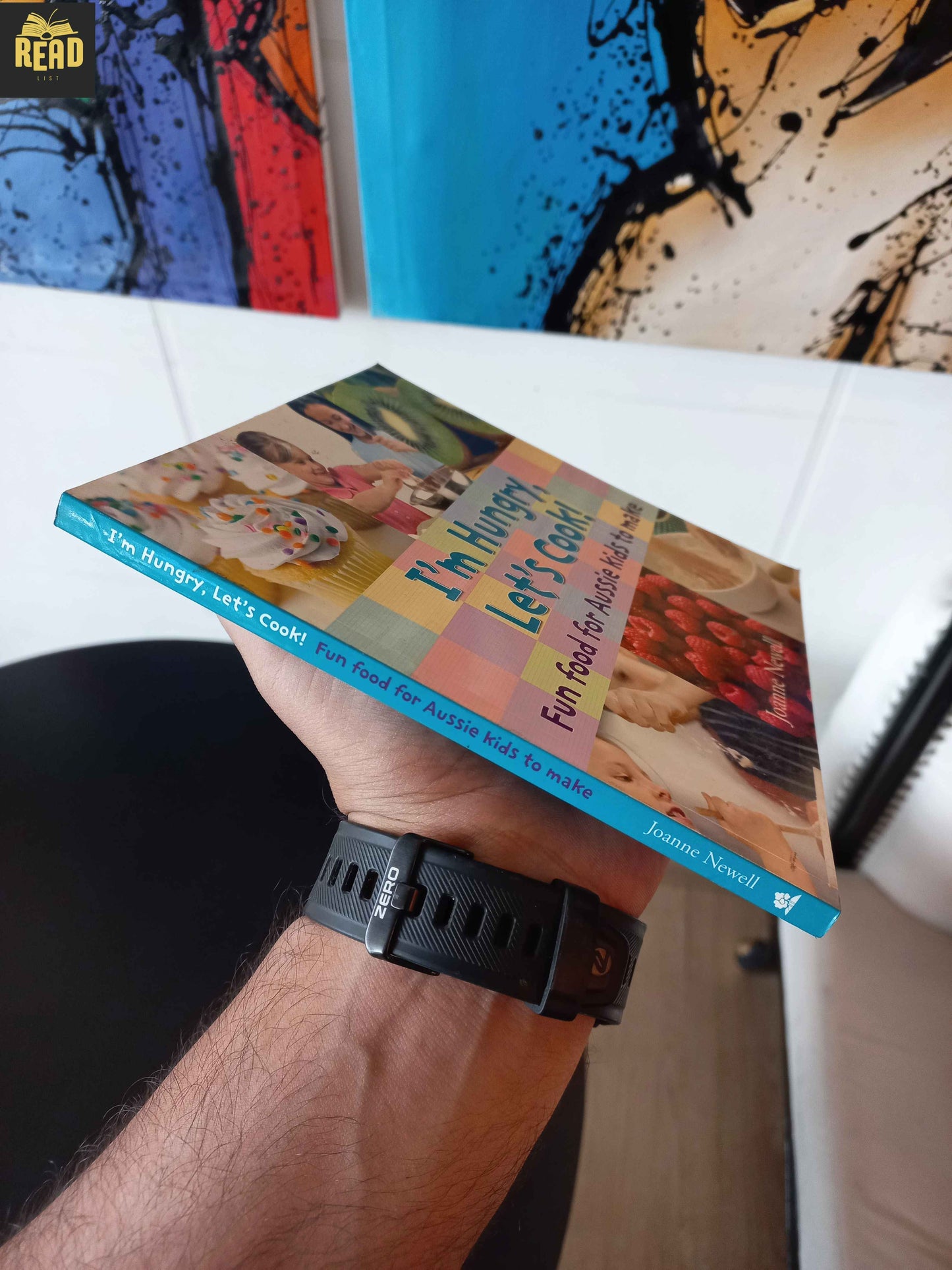 I'm Hungry! Let's Cook by Joanne Nevill book spine