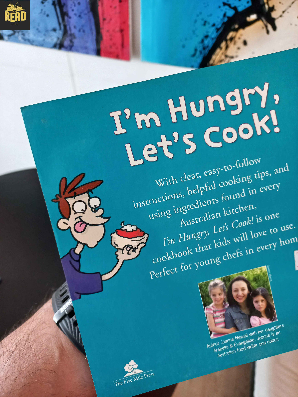 I'm Hungry! Let's Cook by Joanne Nevill back cover