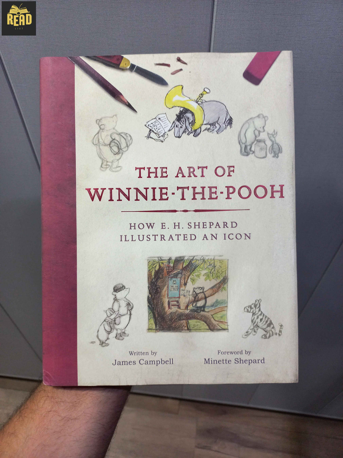 The Art of Winnie-the-Pooh by James Campbell front cover