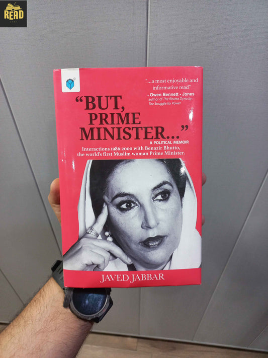 But, Prime Minister A Political Memoir by Javed Jabbar front cover