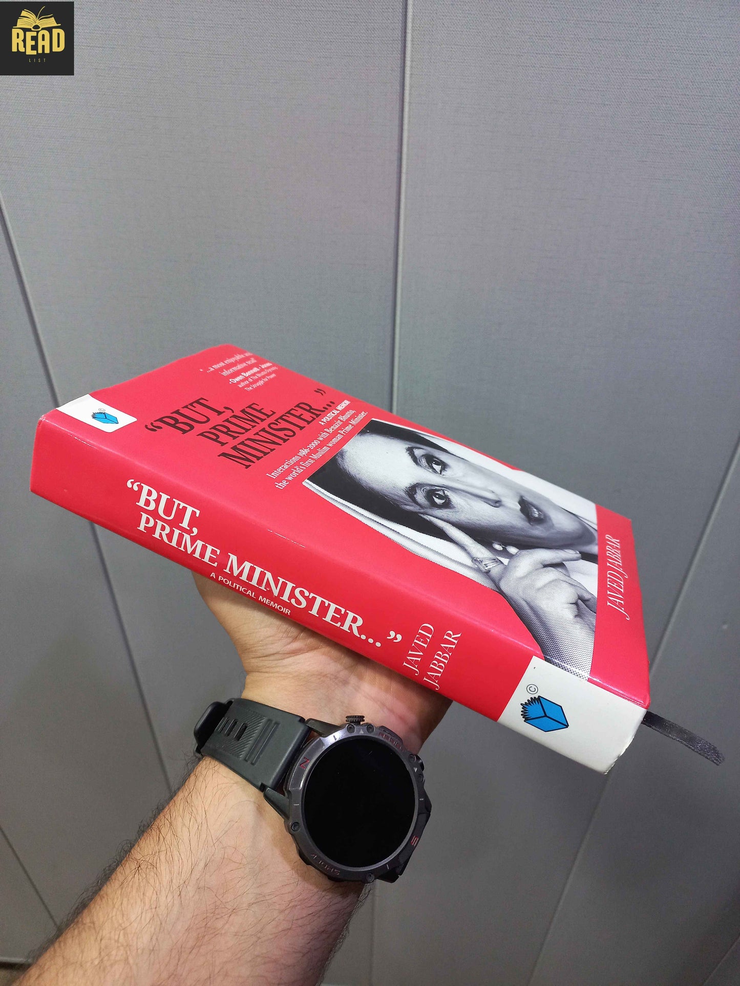 But, Prime Minister A Political Memoir by Javed Jabbar book spine