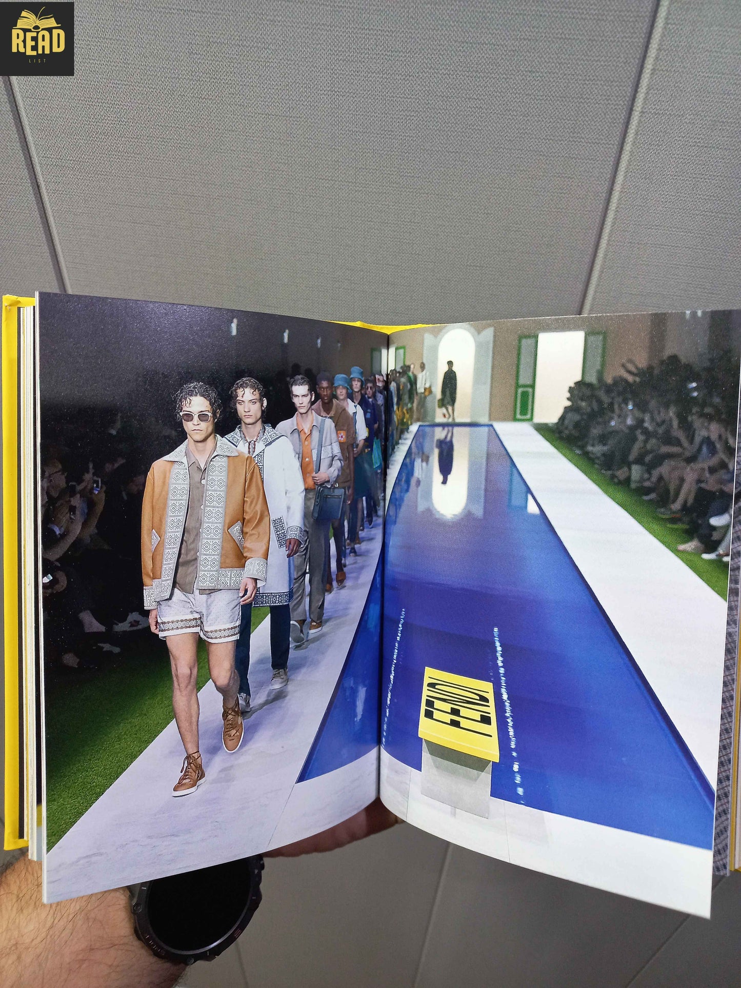 Inside pages of Little Book of Fendi