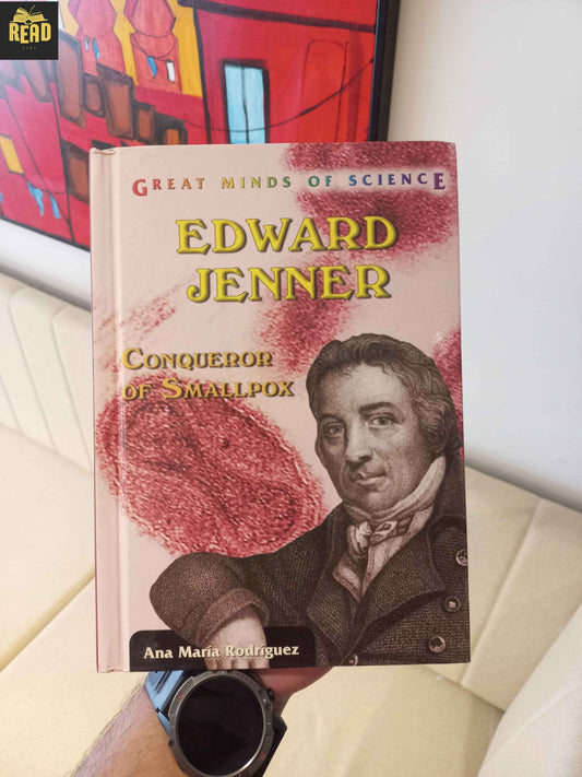 Edward Jenner Conqueror of Smallpox hardcover book front cover