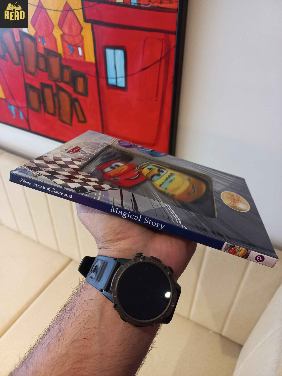 Disney Pixar Cars Magical Story children's book spine