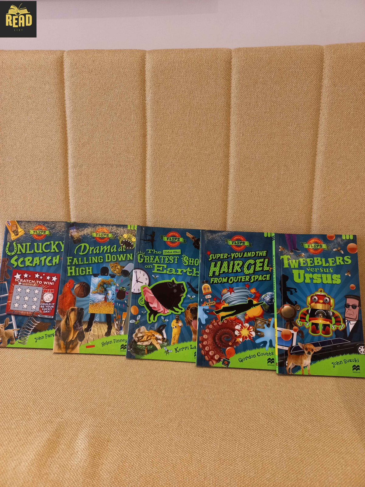 Sprints Flips 5 book pack interactive children's adventure books front covers