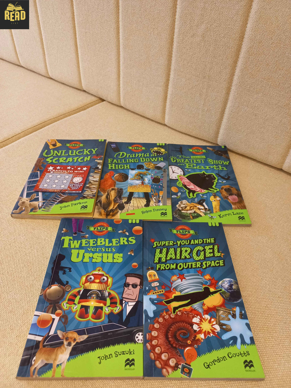Sprints Flips 5 book pack interactive children's adventure books front covers