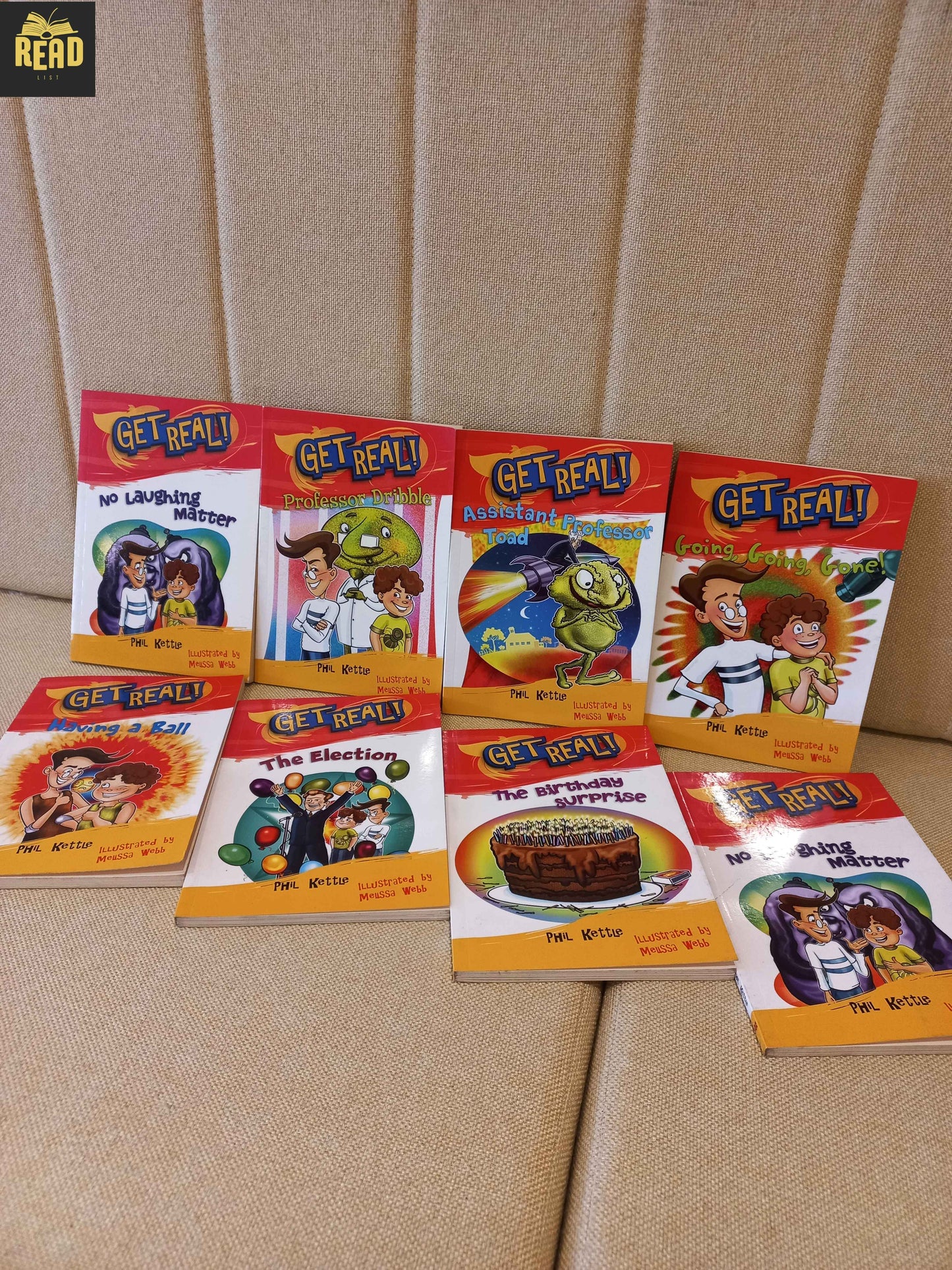 Get Real Level 2 7 book set by Phil Kettle front cover
