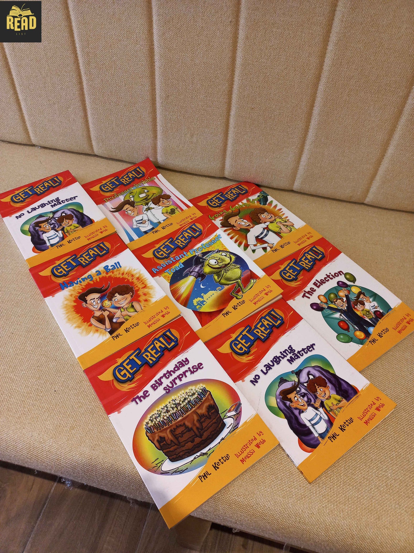 Get Real Level 2 7 book set by Phil Kettle front cover