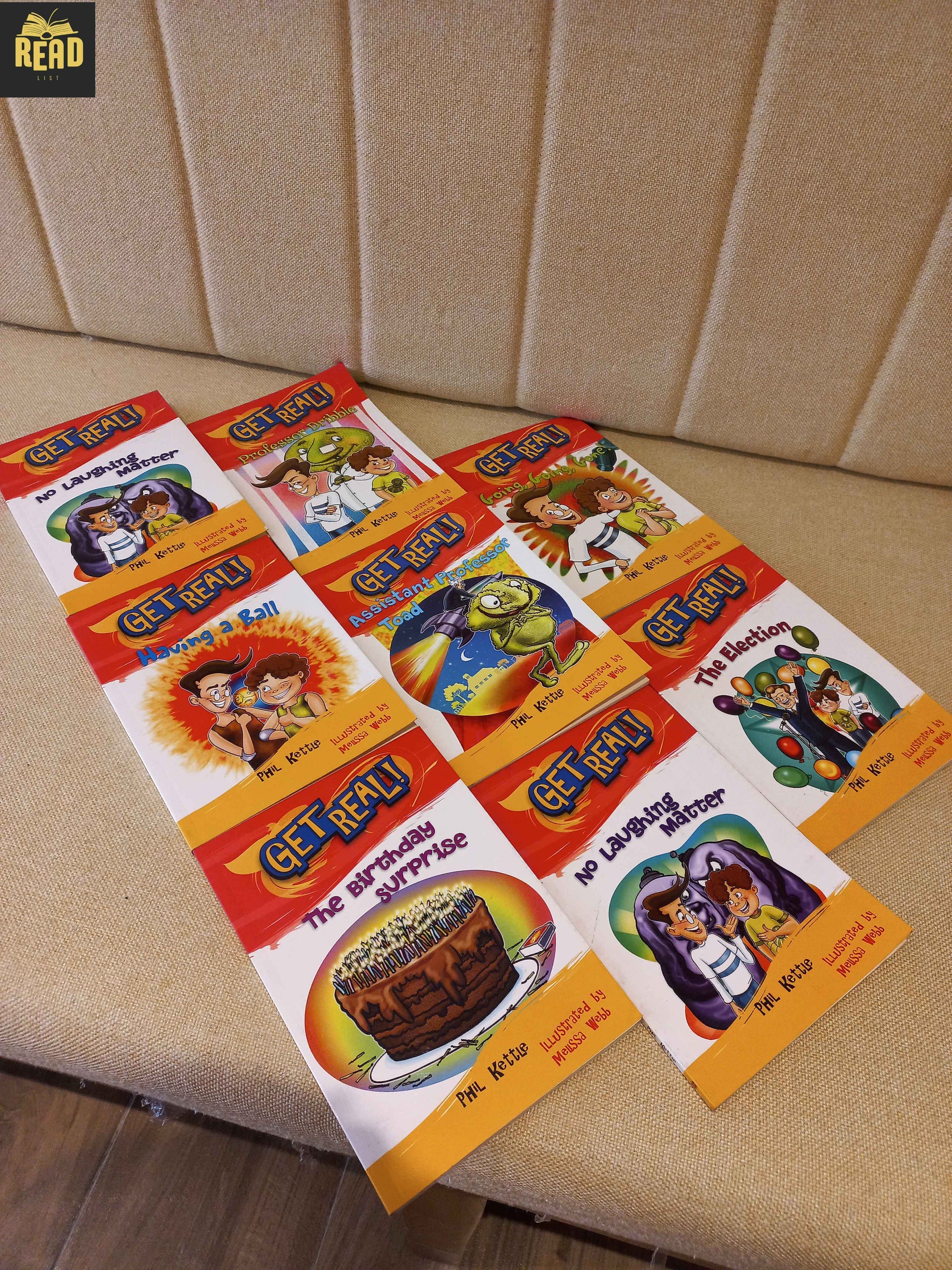 Get Real Level 2 7 book set by Phil Kettle front cover