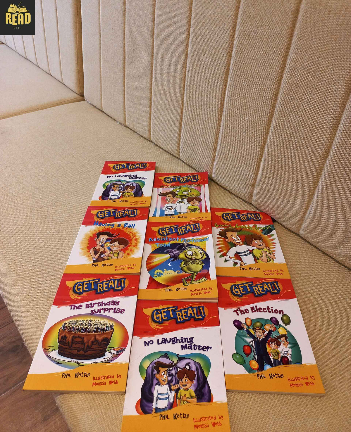 Get Real Level 2 7 book set by Phil Kettle front cover