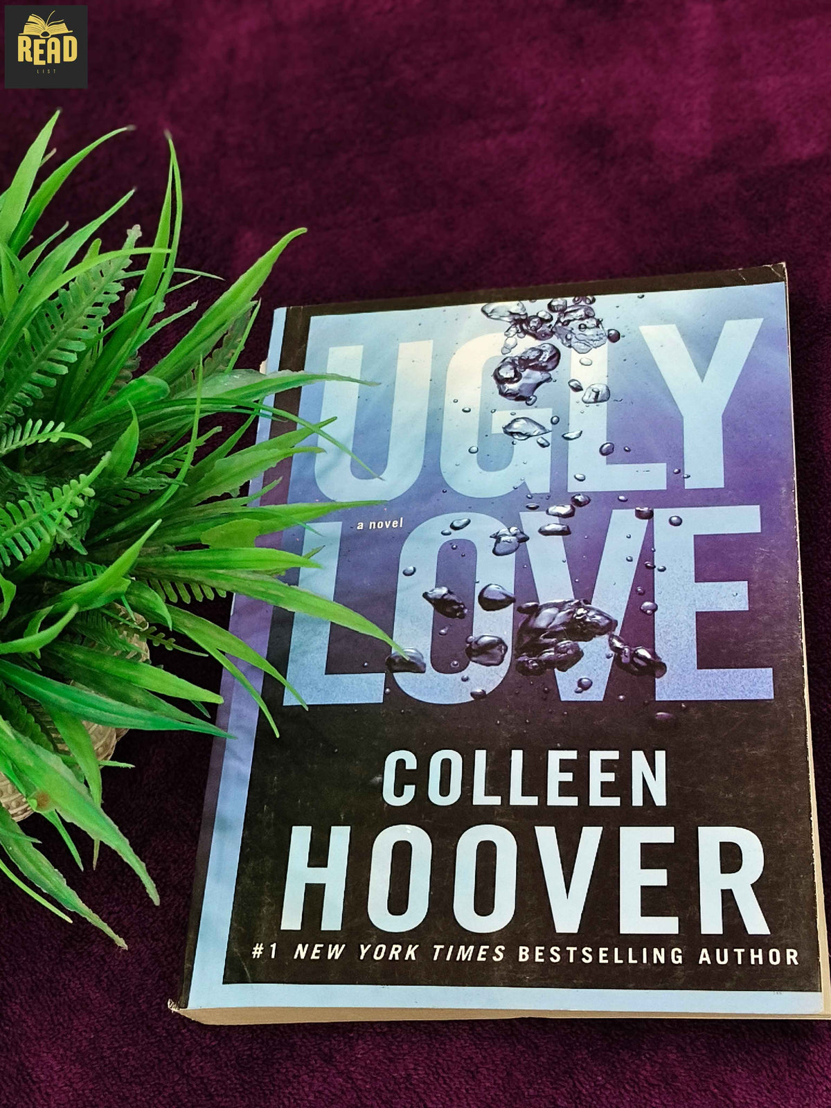 Ugly Love by Colleen Hoover romance novel front cover