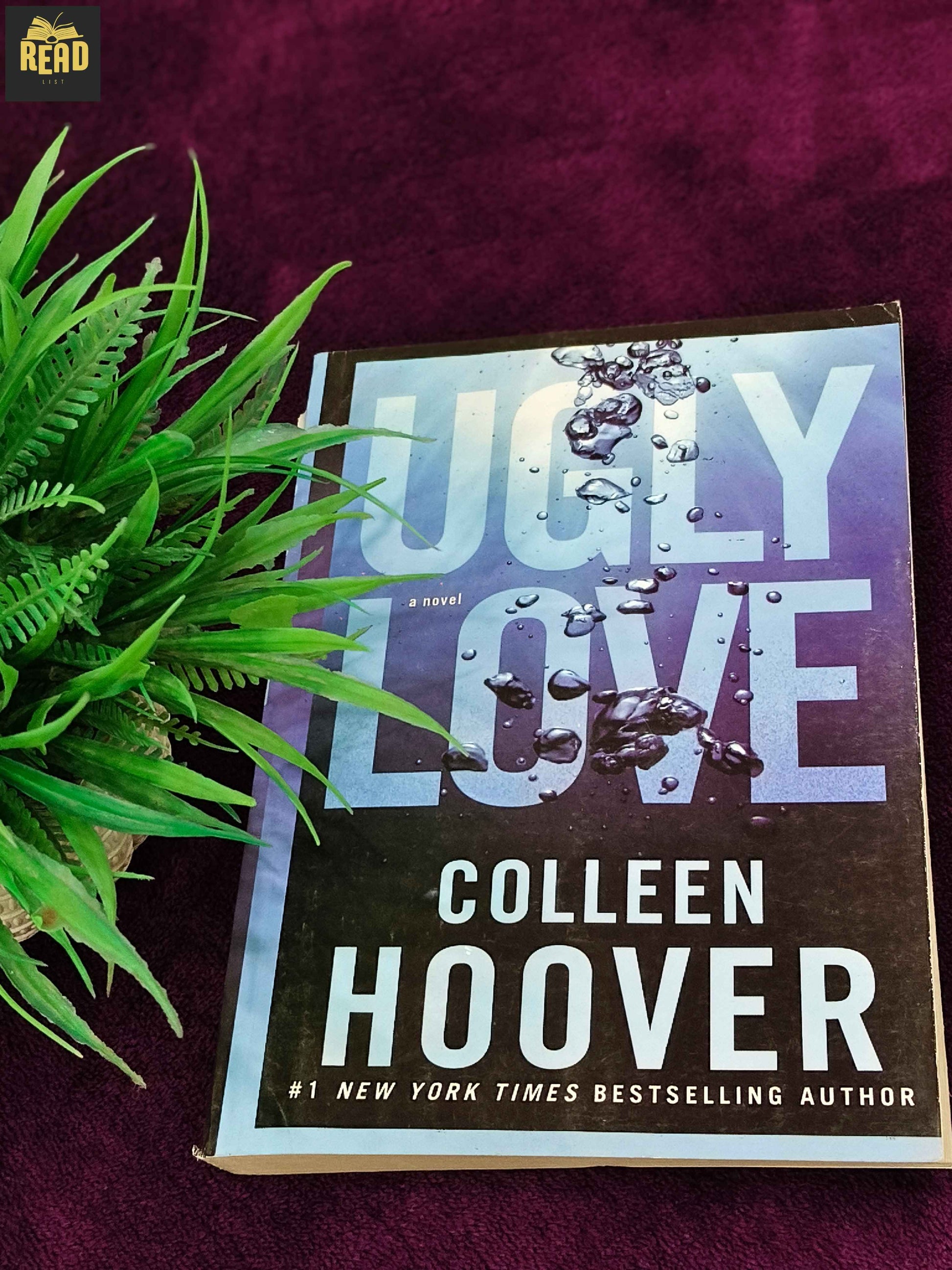 Ugly Love by Colleen Hoover romance novel front cover