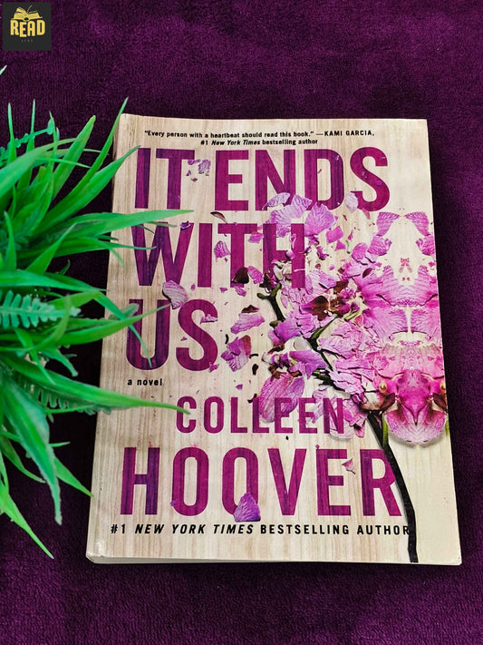 It Ends with Us by Colleen Hoover romance novel front cover