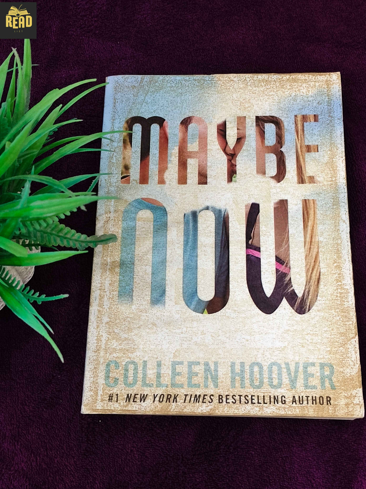Maybe Now by Colleen Hoover romance novel front cover
