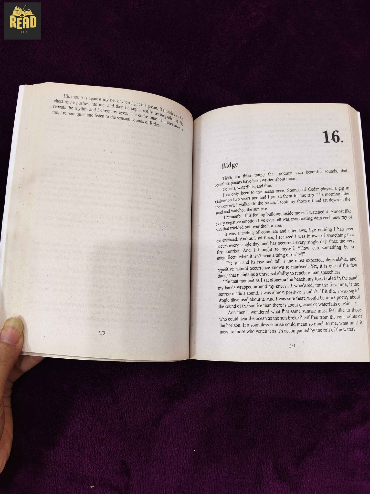 Maybe Now by Colleen Hoover romance novel inside pages