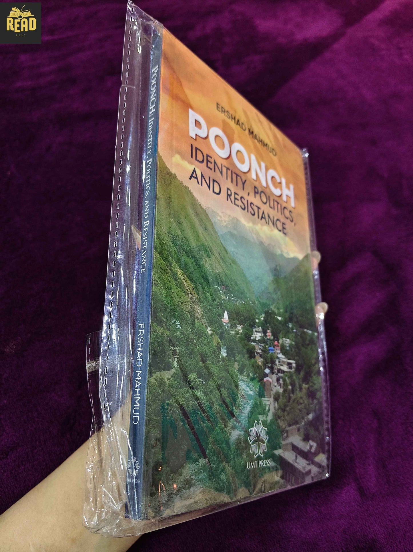 Poonch Identity Politics and Resistance by Ershad Mahmud book spine