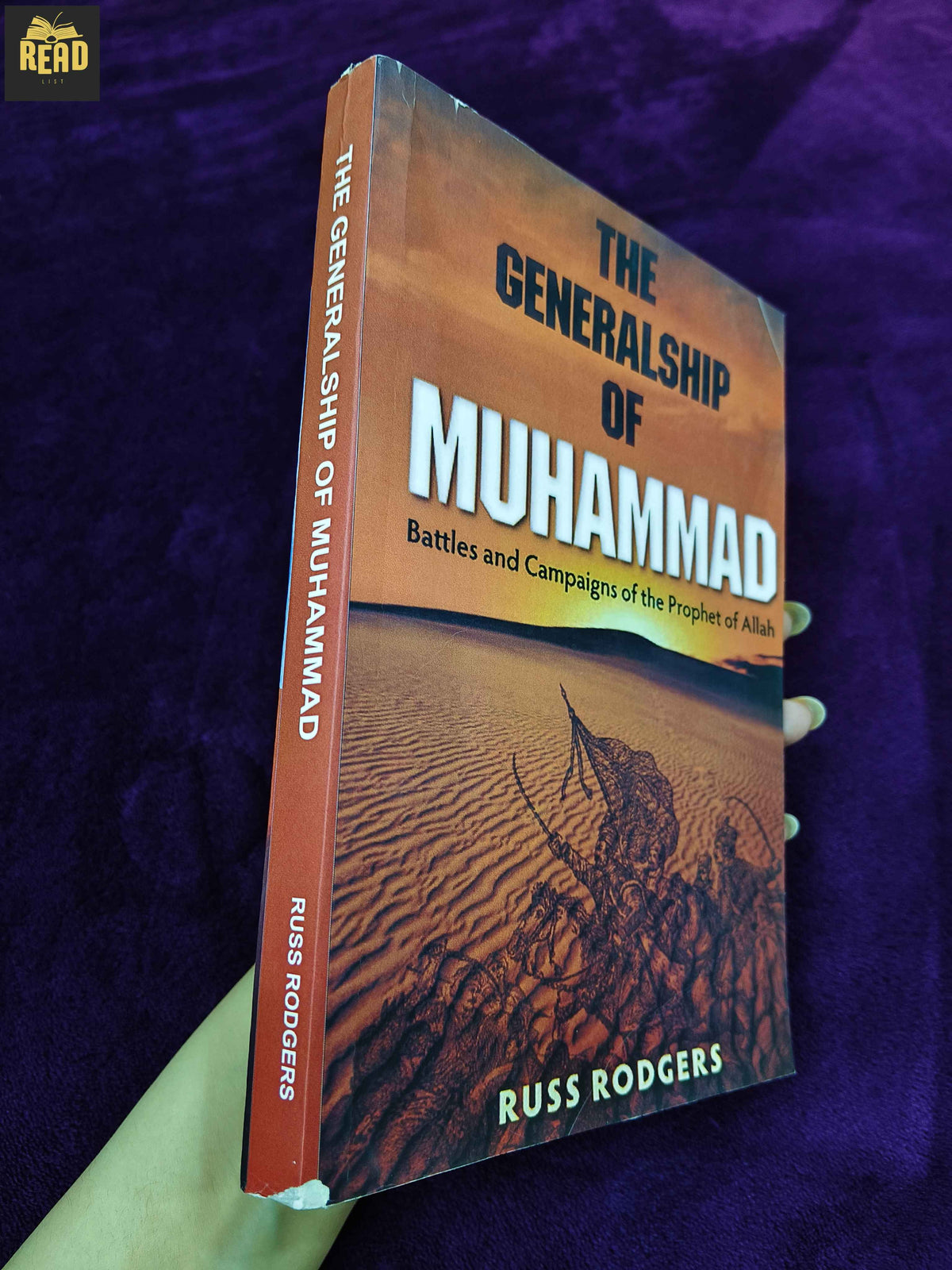 The Generalship of Muhammad by Russ Rodgers book spine