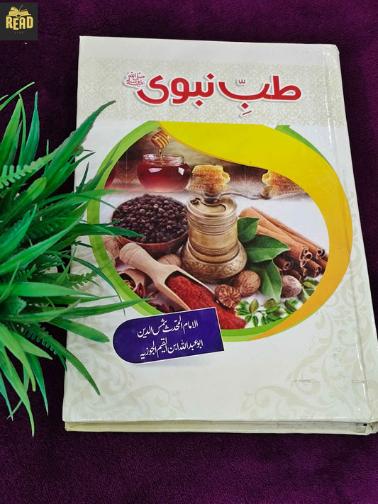 tib-e-nabvi by imam ibn qayyim prophetic medicine urdu book front cover