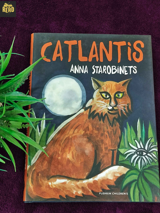 Catlantis by Anna Starobinets children's fantasy book front cover