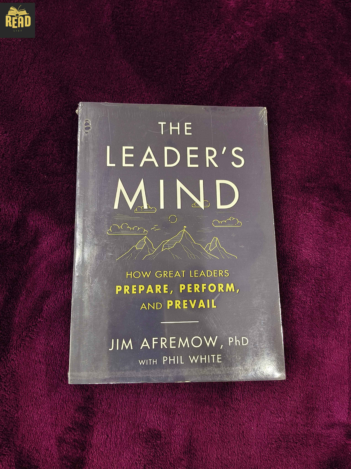The Leader's Mind by Jim Afremow leadership book front cover