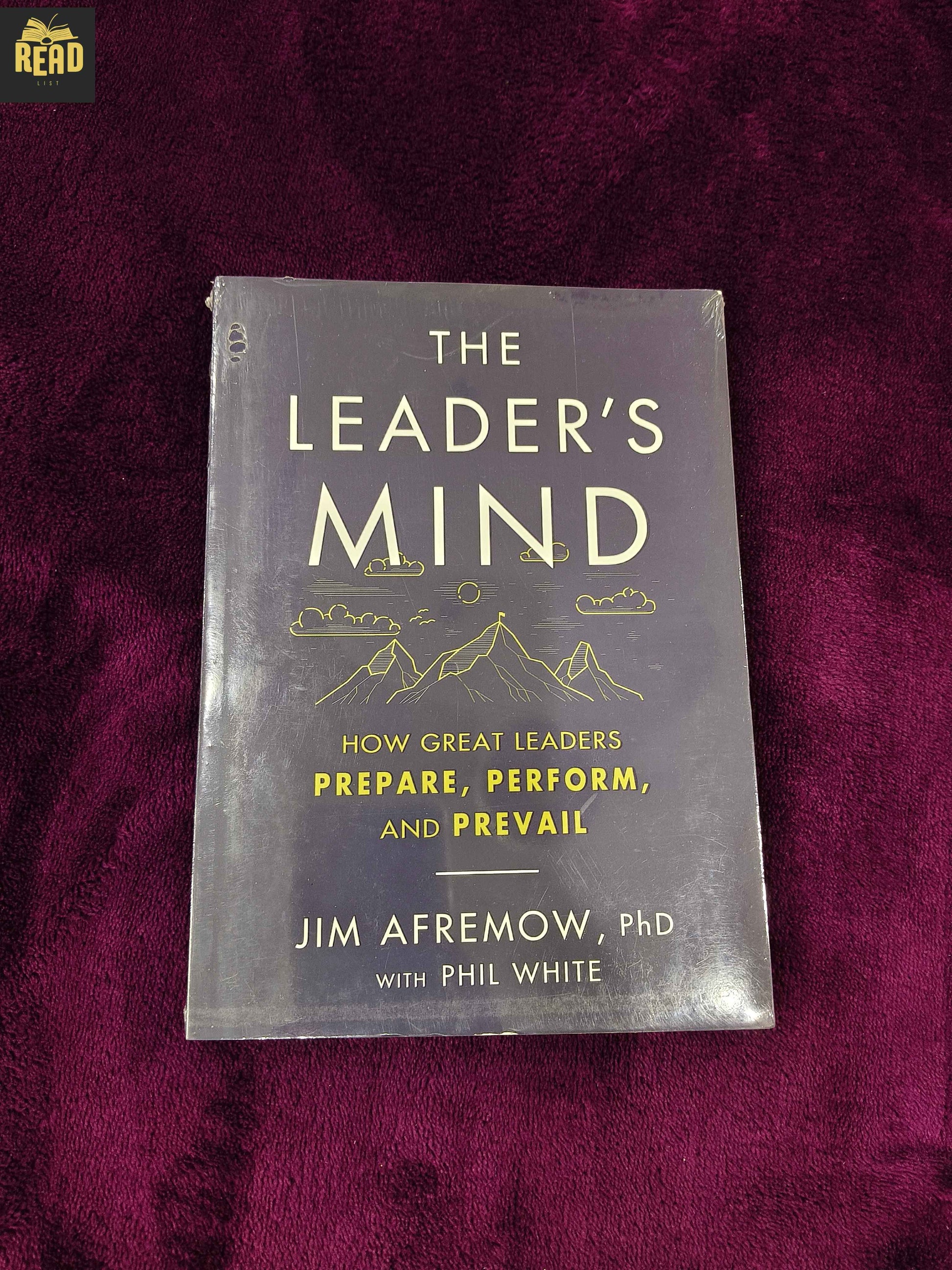 The Leader's Mind by Jim Afremow leadership book front cover
