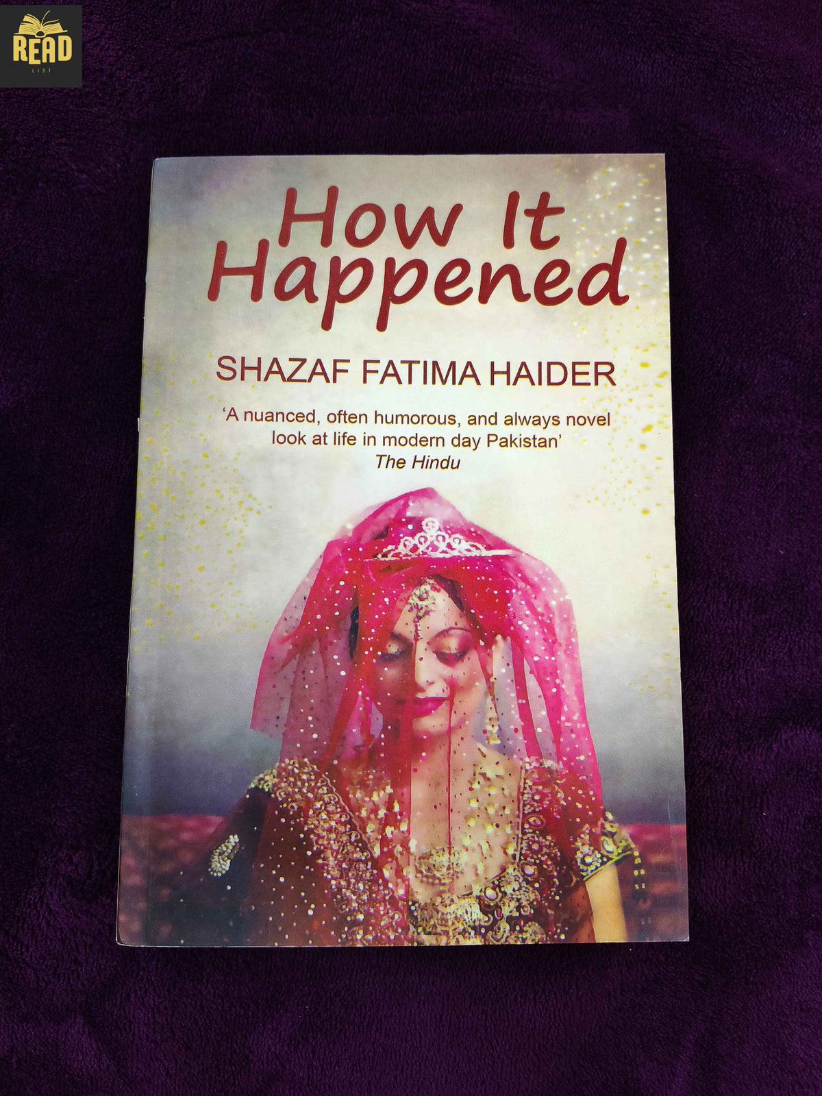 How It Happened by Shazaf Fatima Haider English novel front cover