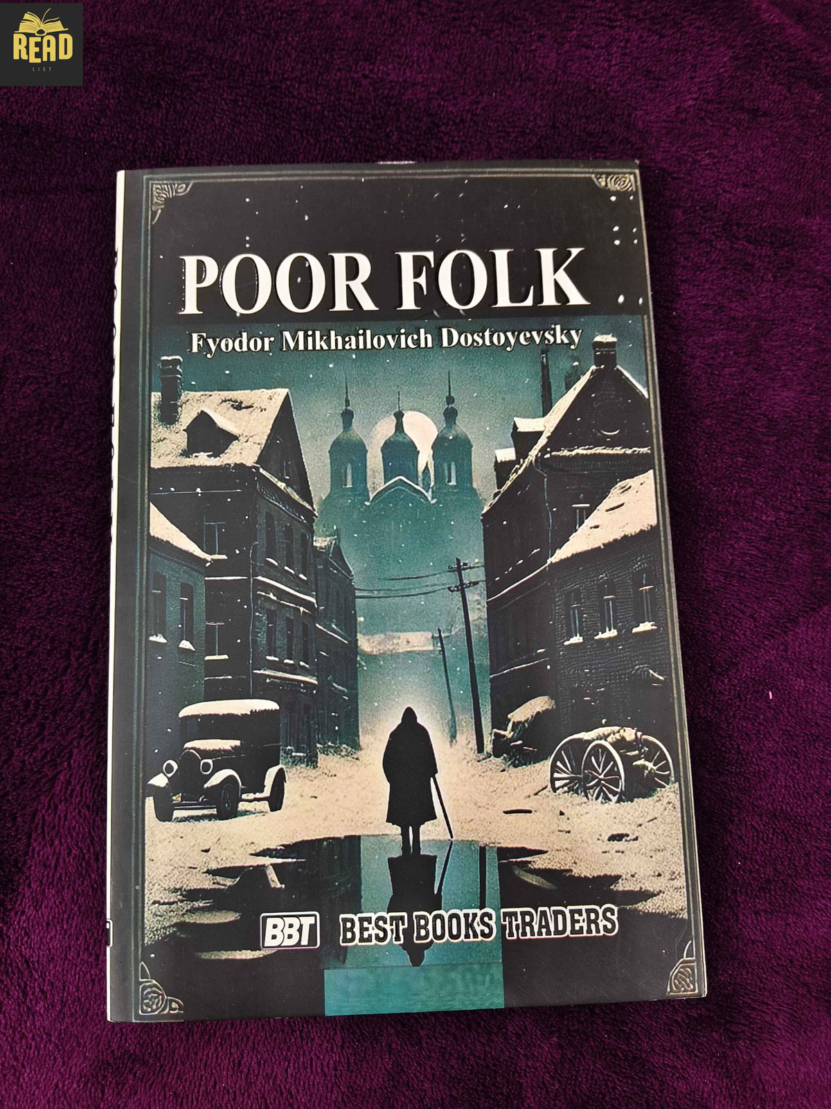Poor Folk by Fyodor Dostoevsky classic novel back cover