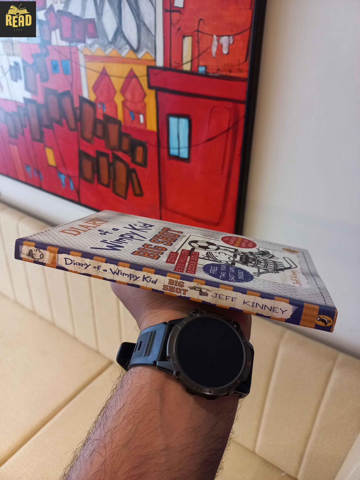 Diary of a Wimpy Kid Big Shot by Jeff Kinney book spine
