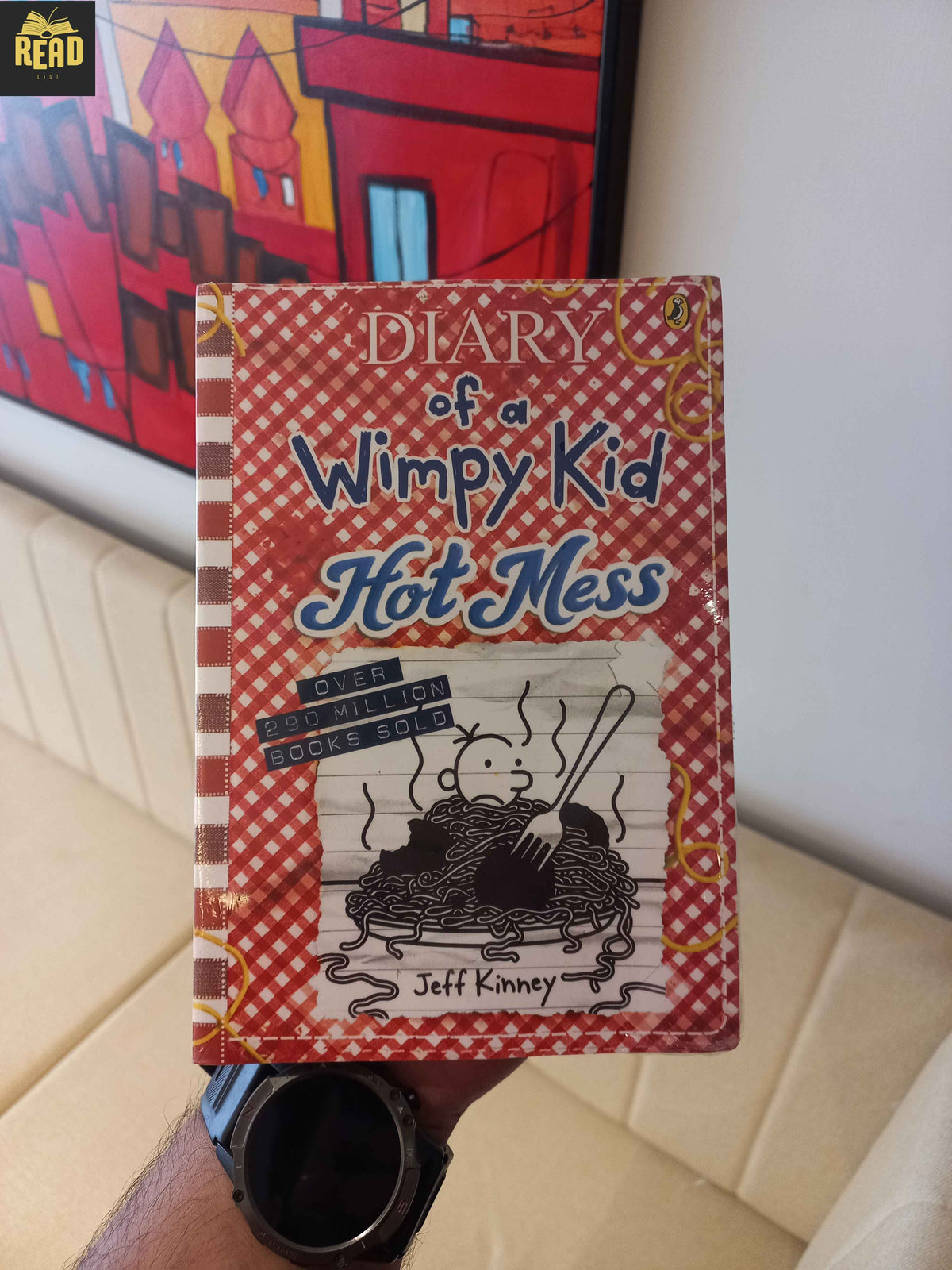 Diary of a Wimpy Kid Hot Mess by Jeff Kinney book front cover