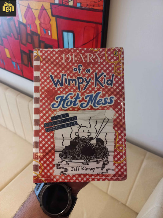 Diary of a Wimpy Kid Hot Mess by Jeff Kinney book front cover
