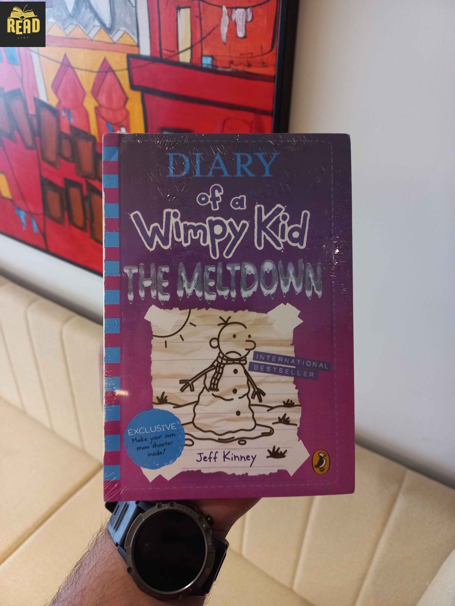 Diary of a Wimpy Kid The Meltdown by Jeff Kinney front cover