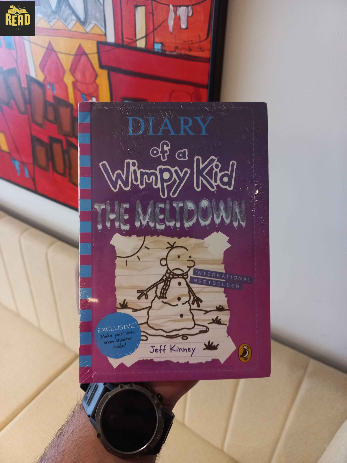 Diary of a Wimpy Kid The Meltdown by Jeff Kinney front cover
