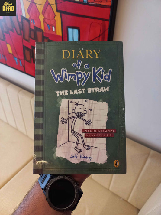 Diary of a Wimpy Kid The Last Straw by Jeff Kinney book front cover