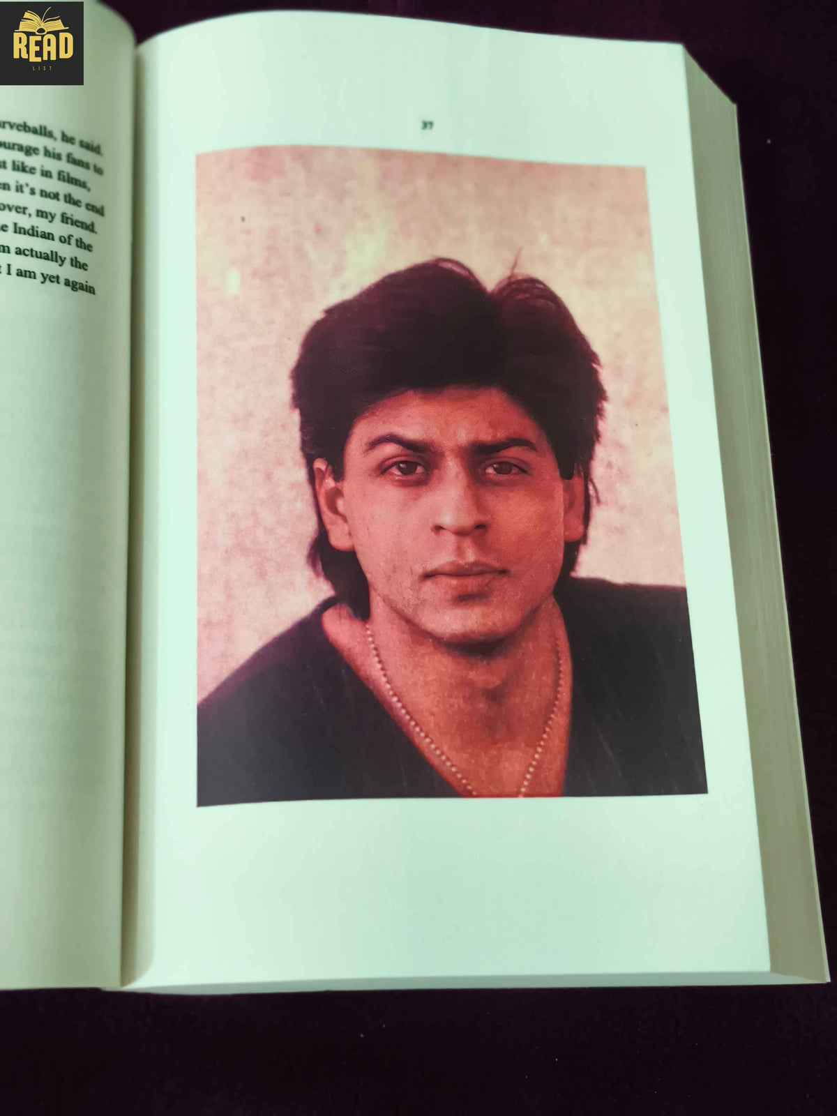Shah Rukh Khan Legend Icon Star by Mohar Basu book inside pages