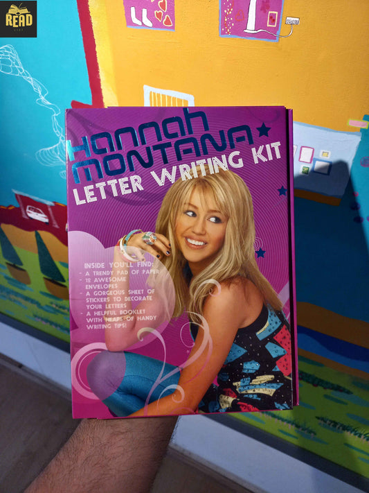 Hannah Montana Writing Kit stationery set front cover