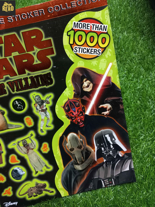 Star Wars Villains More Than 1000 Stickers DK book cover