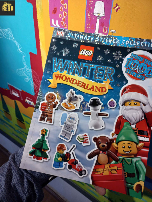 LEGO Winter Wonderland Ultimate Sticker Collection DK book cover