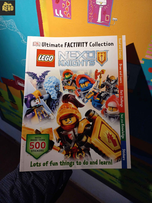 LEGO NEXO KNIGHTS Ultimate Factivity Collection DK book cover
