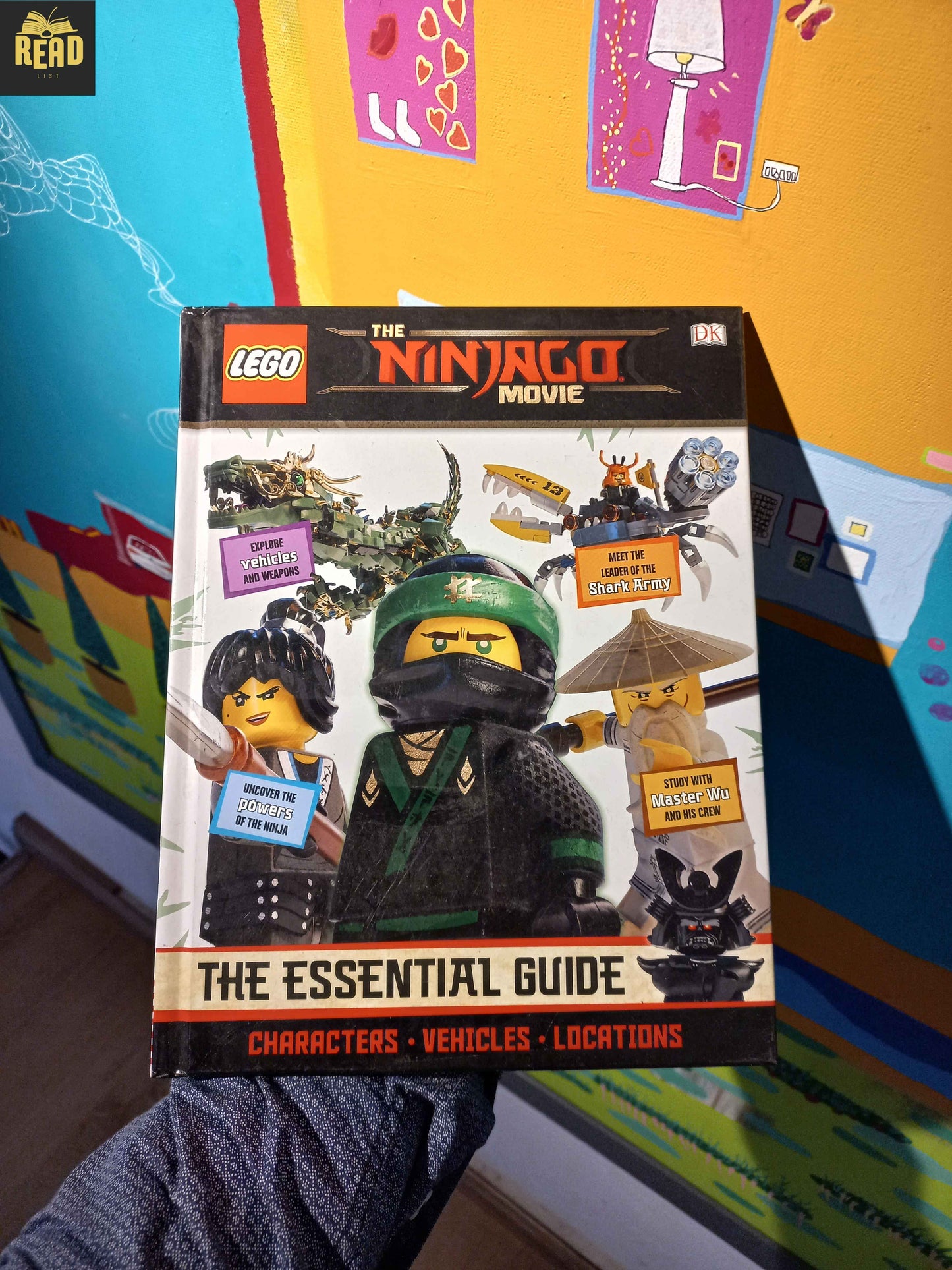 LEGO NINJAGO Movie The Essential Guide DK book cover