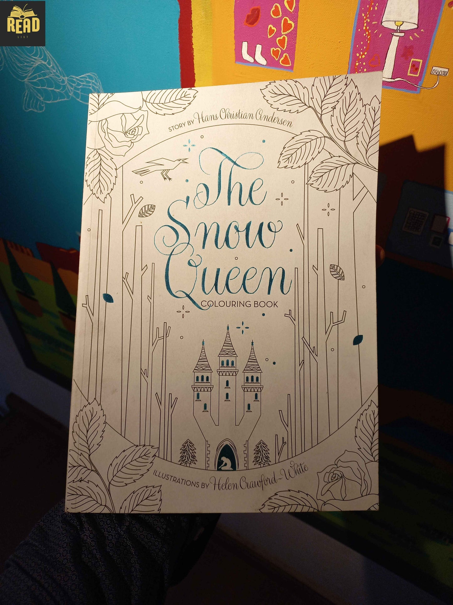 The Snow Queen Colouring Book by Helen Crawford-White