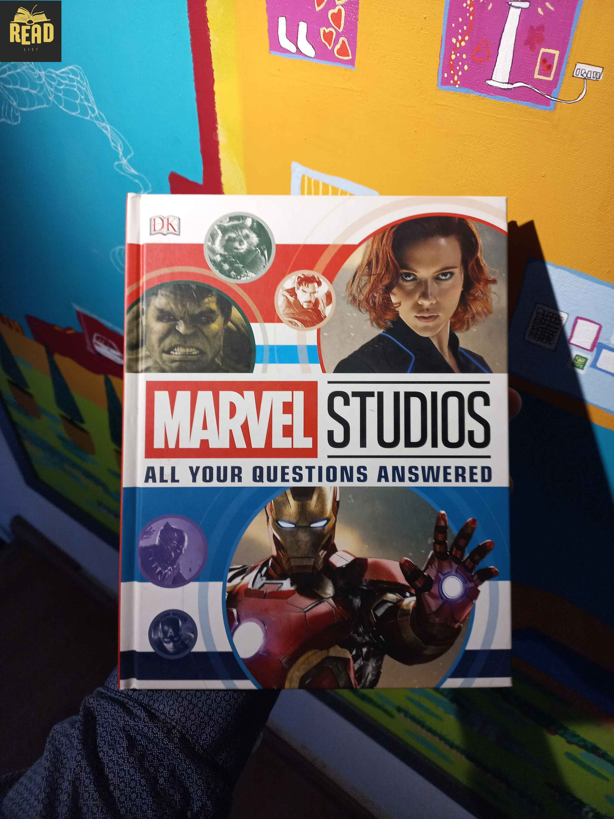 Marvel Studios All Your Questions Answered by Adam Bray DK book cover