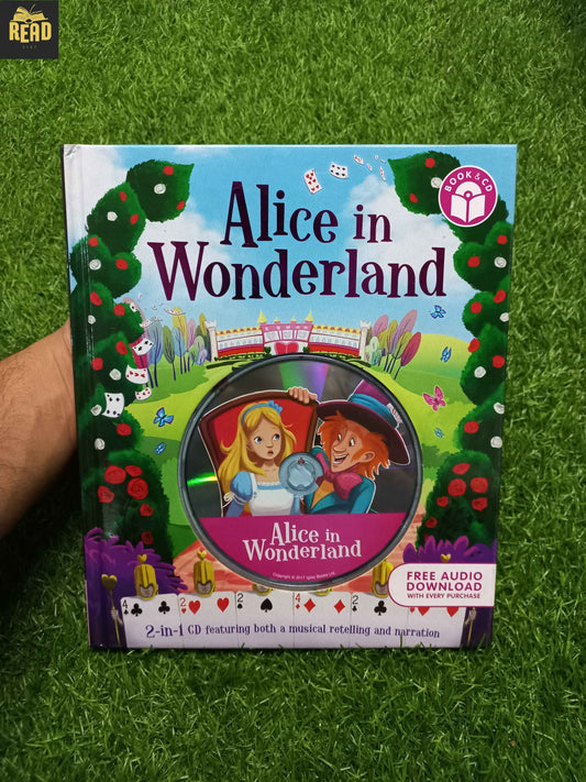Alice in Wonderland 2 in 1 book and CD by Igloo Books